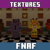 Download textures FNAF for Minecraft PE