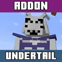 Download Undertail mod for Minecraft PE