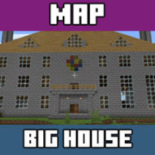 Download the map for Big House for Minecraft PE