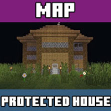 Download map for Protected House for Minecraft PE