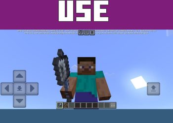 Use from Hands Mod for Minecraft PE