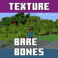 Bare Bones Texture Pack for Minecraft PE