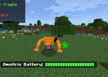 Transform to Wildmutt from Ben Ten Mod for Minecraft PE