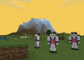 Characters from Jojo Bizarre Adventure Mod for Minecraft PE