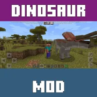 Dinosaur Mod for Minecraft PE