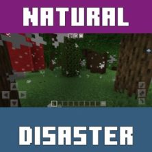 Natural Disasters Mod for Minecraft PE