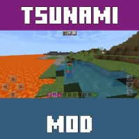 Tsunami Mod for Minecraft PE