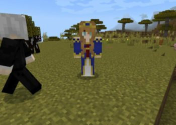 Vampire Queen from Vampirism Mod for Minecraft PE