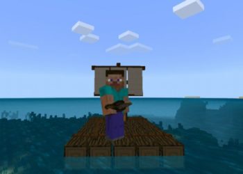 Dark Oak from Raft Mod for Minecraft PE