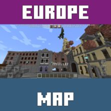 Europe Map for Minecraft PE