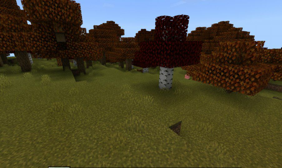 Forest from Cottagecore Texture Pack for Minecraft PE