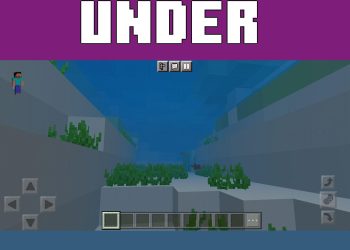 Underwater from 1 x 1 Texture Pack for Minecraft PE