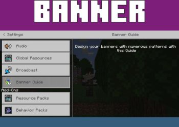 Banner Guide from Banners Mod for Minecraft PE