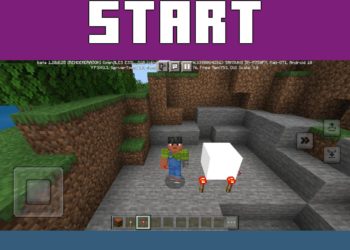 Start Explosions from Gunpowder Mod for Minecraft PE