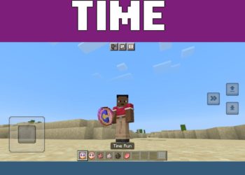 Time Run from Time Stop Mod for Minecraft PE