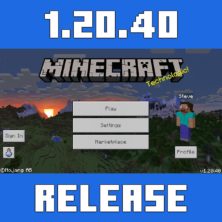 Minecraft PE 1.20.40