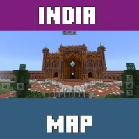 India Map for Minecraft PE