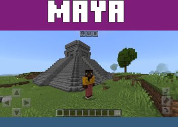 Maya Temple from Mexico Map for Minecraft PE