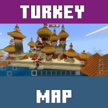 Turkey Map for Minecraft PE