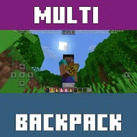 Multi Backpack Mod for Minecraft PE