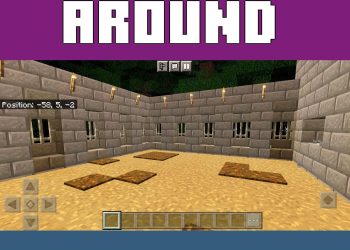 Territory from Prison Escape 2 Map for Minecraft PE