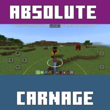 Absolute Carnage Mod for Minecraft PE