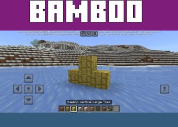 Bamboo Tiles from Dextens Chiselry Mod for Minecraft PE