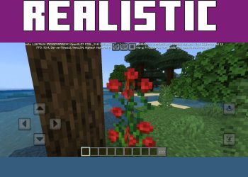 Flowers from Grass Texture Pack for Minecraft PE