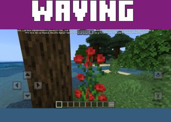 Flowers from Plants Texture Pack for Minecraft PE