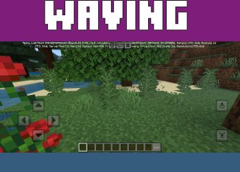 Grass from Plants Texture Pack for Minecraft PE