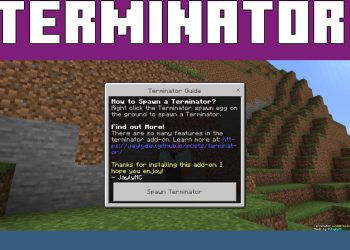 Guide from Terminator Mod for Minecraft PE