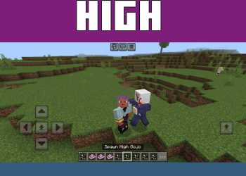 High Gojo from World of Curses Mod for Minecraft PE