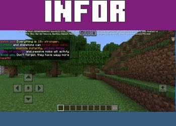 Information from Insane Al Mod for Minecraft PE