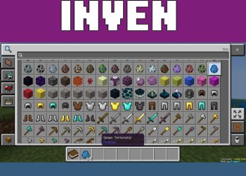 Inventory from Terminator Mod for Minecraft PE