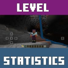 Level Statistics Mod for Minecraft PE