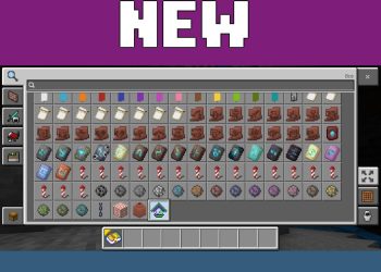 New Items from Level Statistics Mod for Minecraft PE