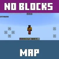 No Blocks Map for Minecraft PE