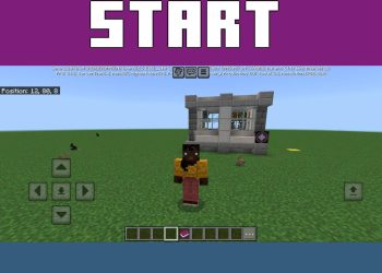 Start from Builders Template Map for Minecraft PE