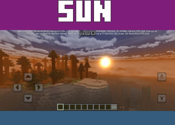 Sunset from NRRDS Shader for Minecraft PE