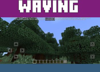 Trees from Plants Texture Pack for Minecraft PE