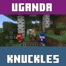 Uganda Knuckles Mod for Minecraft PE
