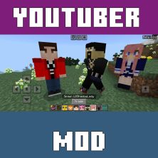 Youtuber Mod for Minecraft PE