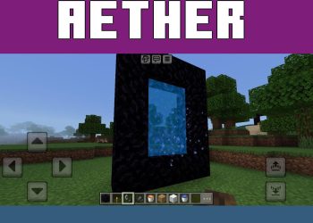 Aether from Stars Alternate Portals Texture Pack for Minecraft PE