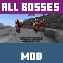 All Bosses Mod for Minecraft PE