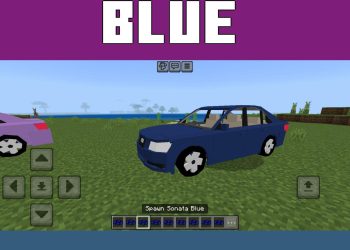 Blue from Hyundai Sonata Mod for Minecraft PE