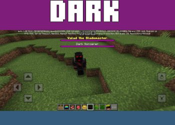 Dark Sorcerer from Random Boss Mod for Minecraft PE