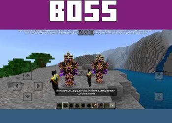 Enderman from All Bosses Mod for Minecraft PE