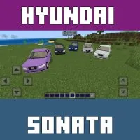 Hyundai Sonata Mod for Minecraft PE