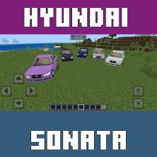 Hyundai Sonata Mod for Minecraft PE