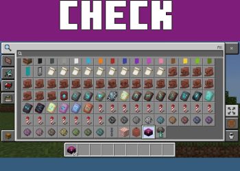 Inventory from Disenchanter Table Mod for Minecraft PE